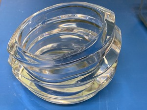 lot 366 image: Orrefors Candle Holder