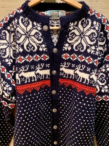 lot 360 image: Norwegian Button Up Sweater