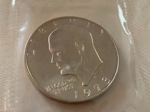 lot 343A image: 1973 Eisenhower Uncirculated Coin and 1987 Coin Set Proofs Set (Both D and P Mint Marks)
