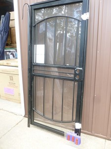 Geneva combination 36 steel screen door. As shown.
