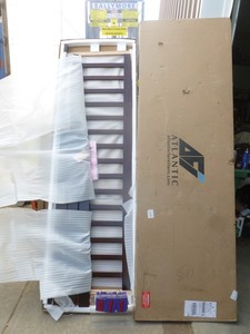 Atlantic king misson style head board. New in box. As shown.