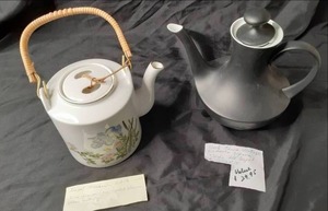 (2) Vintage Teapots See Photos...