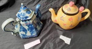 (2) Vintage Teapots See Photos...