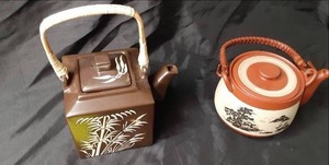 (2) Vintage Oriental Teapots See P...