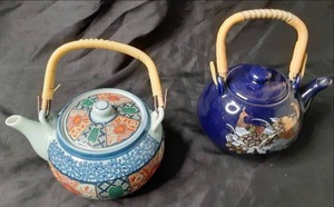 (2) Vintage Oriental Teapots See P...