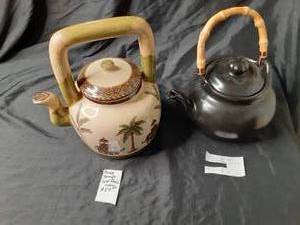(2) Vintage Oriental Teapots See P...