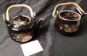 (2) Vintage Oriental Teapots See P...