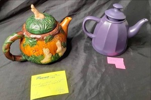 (2) Vintage Teapots See Photos...