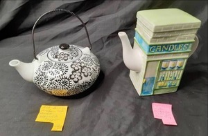 (2) Vintage Teapots See Photos...