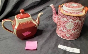 (2) Vintage Oriental Teapots See P...