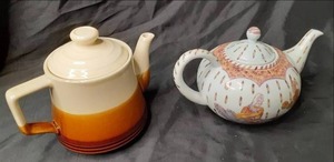 (2) Vintage Teapots See Photos...