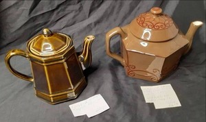 (1) Pfalzgraff Heritage Teapot, & (1) 2003 Deb Hrabik For Demdaco Treasured Home  See Photos...