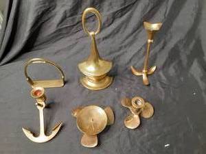Nautical Themed Brass Home Dcor P...