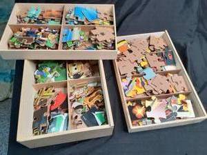 (4) Puzzle Kit & (8) Puzzle Kit, Bo...