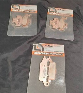 ATV Moose Racing Brake Pads New In ...