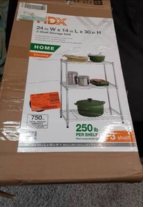 HDX Wire Shelving Unit 24 X 14 X ...