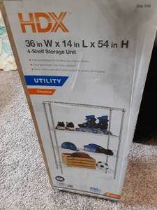 HDX Wire Shelving Unit 36 X 14 X ...