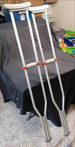 Crutches Used Once...