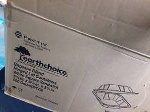Earth Choice Hinged Lid Containers ...