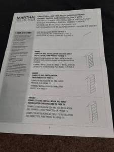 Martha Stewart Closet Organizer New...