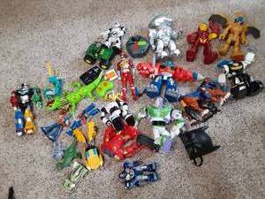 Lot of Misc. Action Figures & More ...