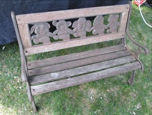 Vintage Kids Vintage Bench See Ph...