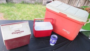 Lot of (3) Coolers See Photos...