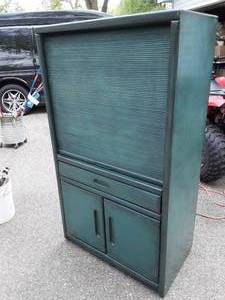 Vintage Repurposed Entertainment Ce...