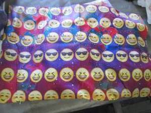 lot 4 image: 6 Emoji Pillow Covers...