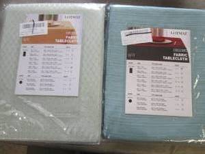 lot 36 image: 2 Fabric Table Cloths...