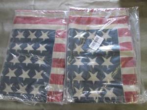 lot 38 image: 2 Patriotic Table Runners...