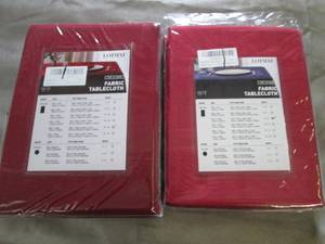 lot 41 image: 2 Fabric Table Cloths...