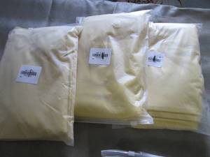 lot 46 image: 3 Sets of 2 - 24 inch Velour Pillow...