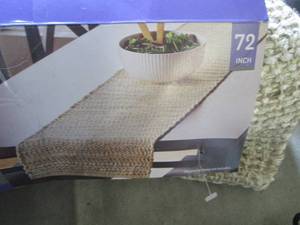 lot 92 image: Better Homes & Gardens Jute Table R...