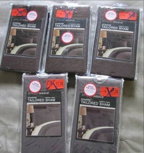 lot 103 image: 5 Tailored Standard Shams...