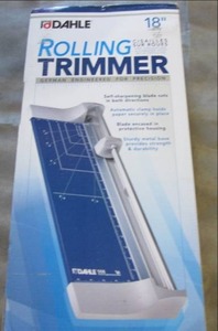 lot 128 image: 18 inch Rolling Trimmer ...