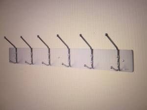 lot 147 image: Safco Products 4162 Wall Rack Coat ...