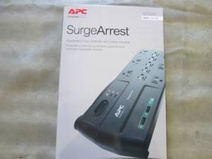 lot 153 image: APC Surge Protector with USB Ports,...