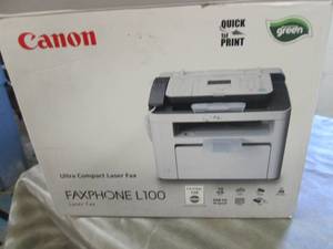lot 157 image: Canon FAXPHONE L100 (5258B001) Mult...