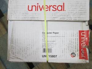 lot 169 image: Case of 2300 Sheets Universal Compu...