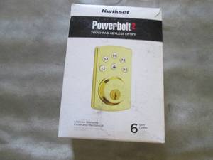 lot 195 image: Powerbolt2 Polished Brass Single Cy...