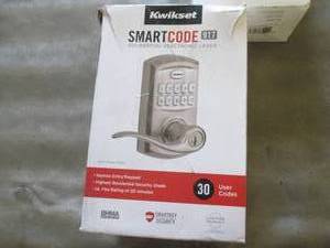 lot 220 image: 917 SmartCode Satin Nickel Electron...