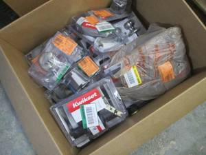 lot 243 image: Box of Assorted Entry Products...