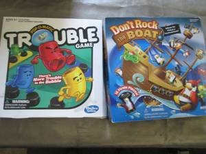 lot 247 image: Dont Rock the Boat, Trouble Game...