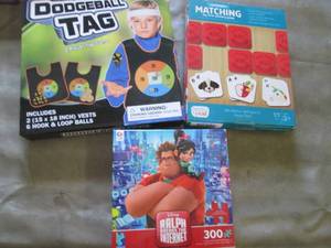lot 248 image: Matching Game, Dodgeball Tag, Puzzl...