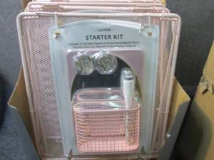 lot 258 image: 4 Locker Starter Sets...
