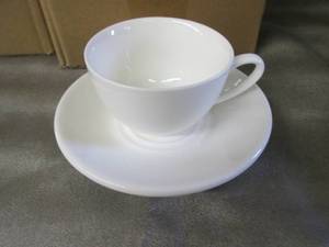lot 259 image: 12- 6 ct Barista CupSaucer Sets(To...
