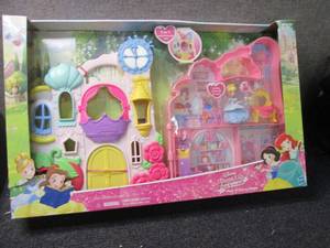 lot 261 image: Disney Princess Play N Carry Castle...