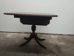 Drop side table