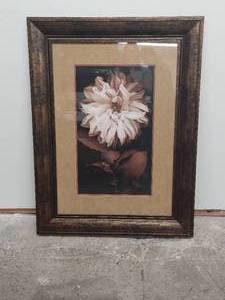 Framed Dahlia 1 By Kelly Art